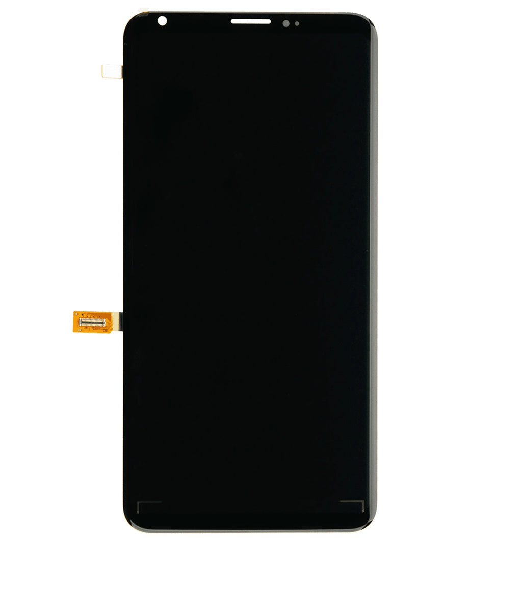 / V30 OLED (Refurbished) Without / V35 Compatible ThinQ / Black) LG For Replacement Frame Assembly Plus V30 (Aurora V30S