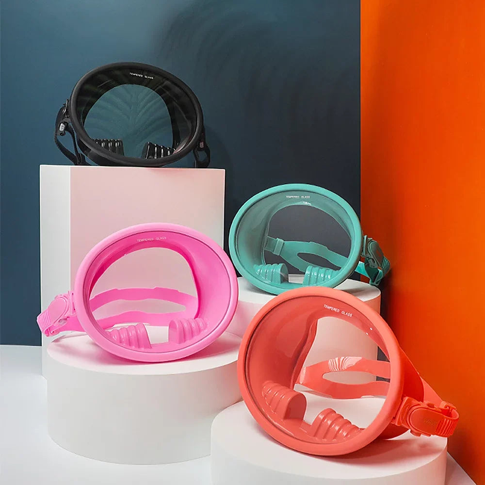 Snorkeling -Fog Frame for Best Lens View Underwater Full Diving Diving and Dcenta Big 180¡ã Wide Spearfishing Watertight Vision