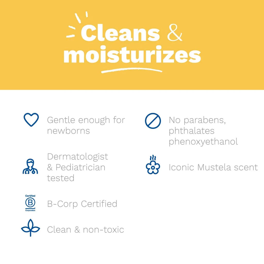 '-100gr Cold with Gentle Soap 3.52 oz Mustela Baby Cream