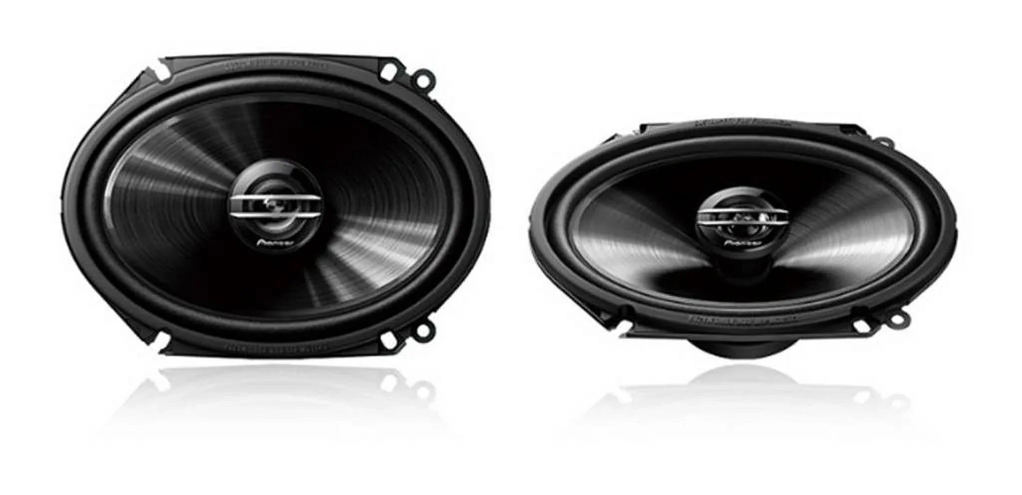 KWV140BT Pioneer License Mount 50' SPKR(Pair) Pioneer Car BT 200W 2-Way Car 2-Way 4x6 Color Plate Camera, Wire Enrock SPKR(Pair), 16G with View Pyle 250W JVC 6x8" 2DIN Receiver SPKR & Rear Stereo