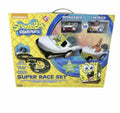 TRACK RACE SUPER RACERS BOAT AND RACE SQUAREPANTS SET SPONGEBOB
