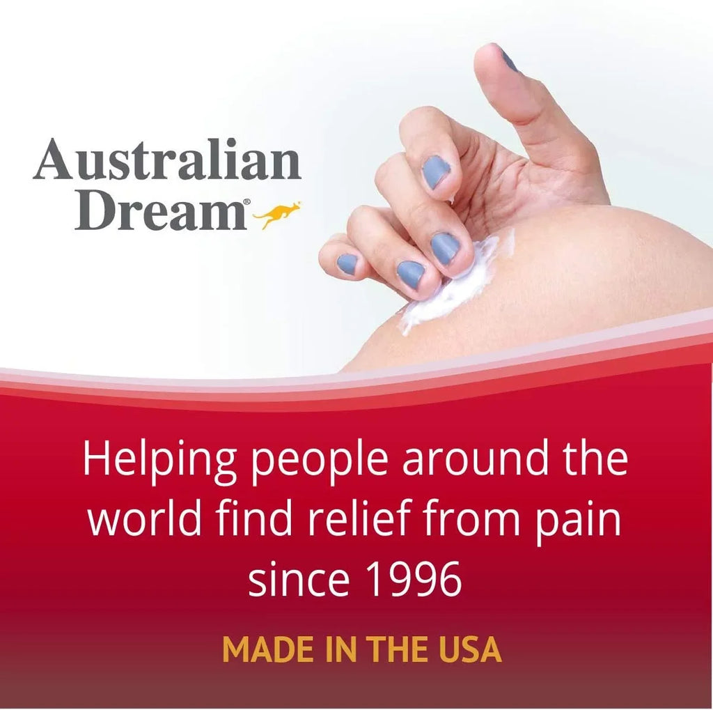 Relief Cream, Australian Dream 4 oz Arthritis (119g) Pain