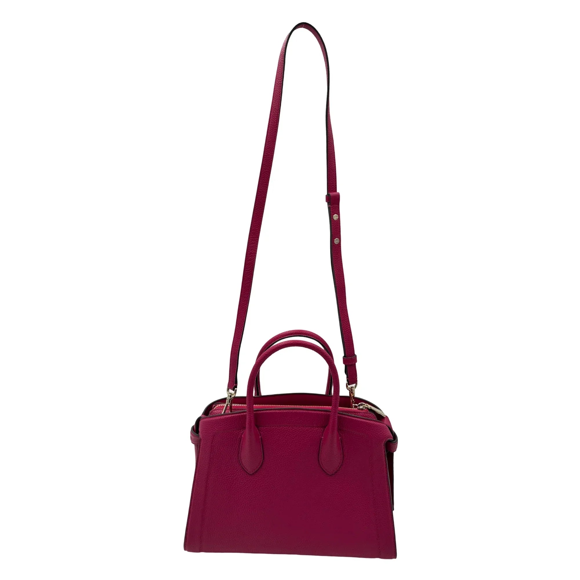 Medium Multi Top Renaissance Satchel Rose Colorblocked Kate Knott Zip Spade -