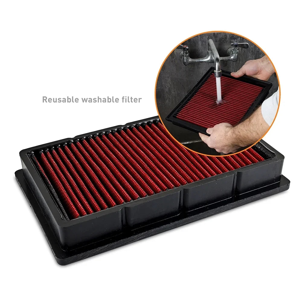 with Reusable 1990-1997 Air Mishimoto Filter, Miata Drop-In Compatible Mazda