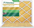 10x14x1 Pleated Air HVAC Filters AC (2-Pack) Furnace MERV Filterbuy 11
