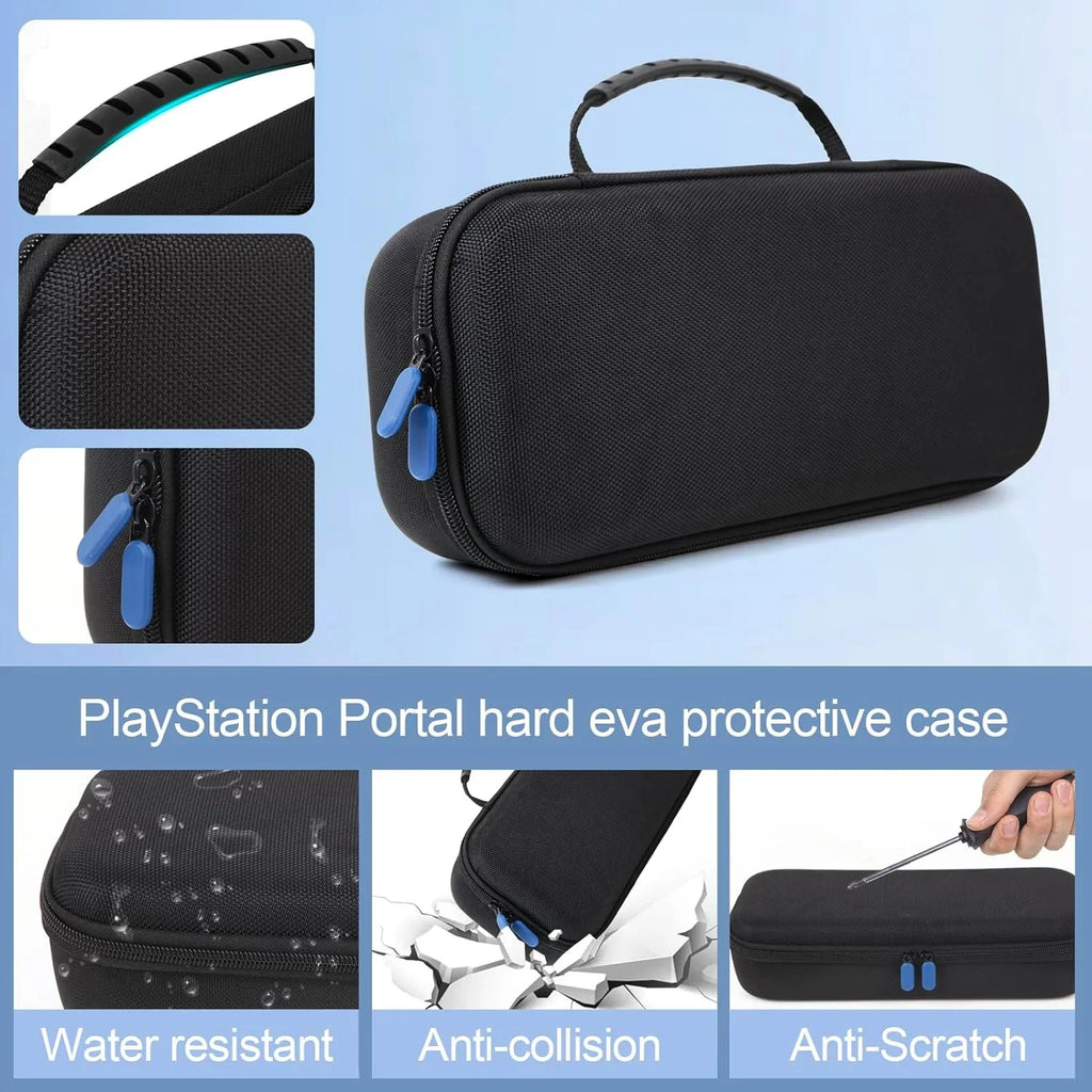 Carrying Uberwith Console for Fit for Portal,Portable PlayStation handheld Shell Case Consoles,EVA Case Storage Carry ps5 Pouch Portable Remote Hard Travel PS Case Streaming Storage portal Game