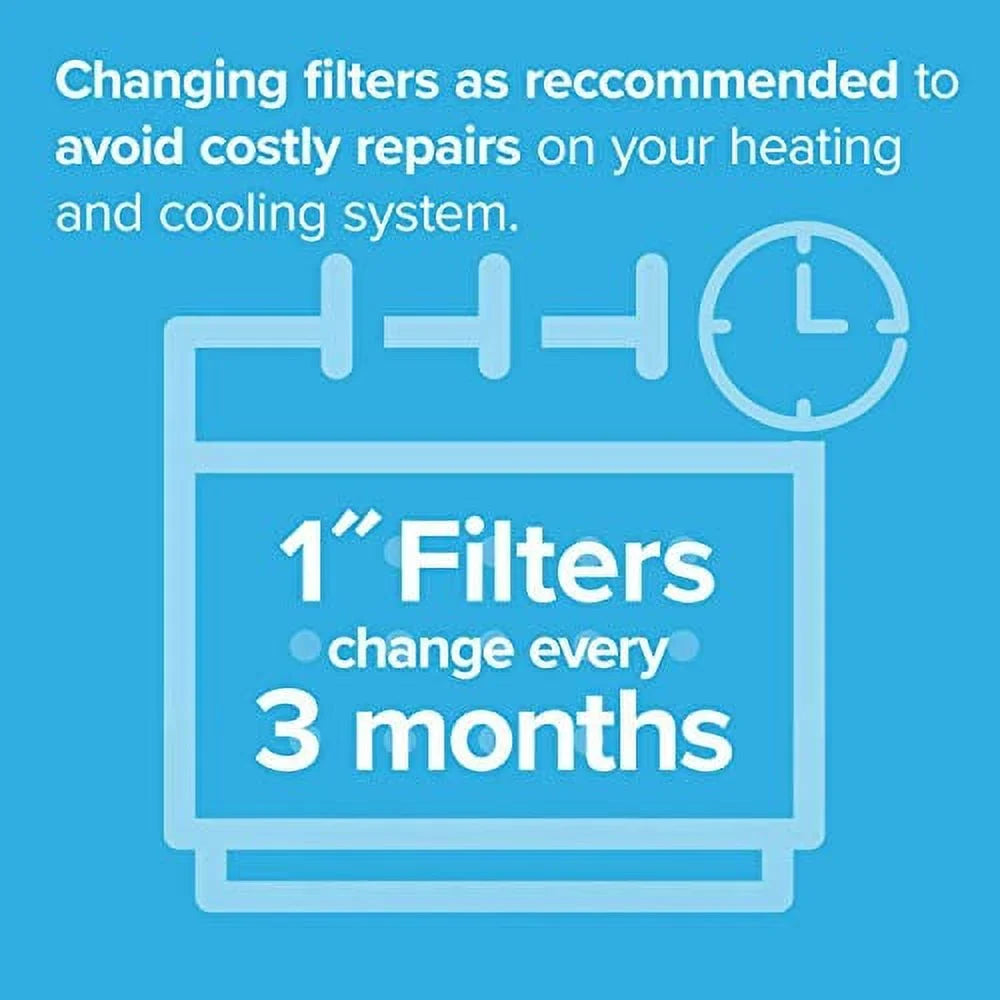0.81) 19.81 (exact Defense, 13.81 x 6-Pack Allergen AC dimensions Filtrete Filter, 14x20x1, Micro x 1000, Air Furnace MPR