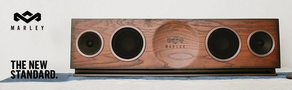 Home House High-Definition Certified Solid 220 Hi-Fi Watt Woofers, Stereo Premium 2 1 System, Regal High-Output Foundation Tweeters, 3.5 FSC Oak Baffle, Power, x EM-DA002-RG Audio One Marley, of