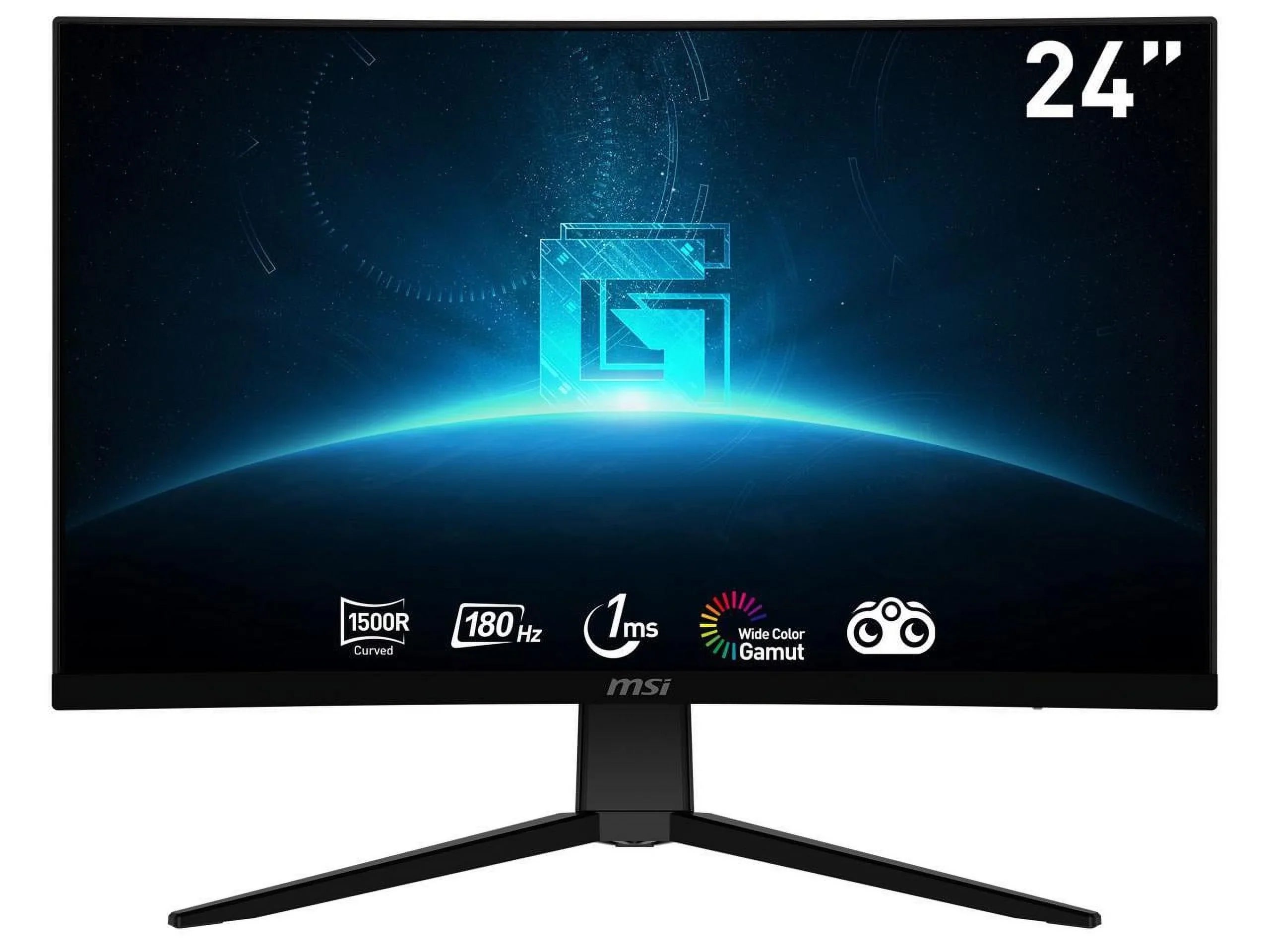 (FHD), G2422C, Hz, VA, 170 HDMI, MSI x Premium, 1920 FreeSync 1080 ms, Curved 1 Monitor, Gaming Tilt 24" DP Port,