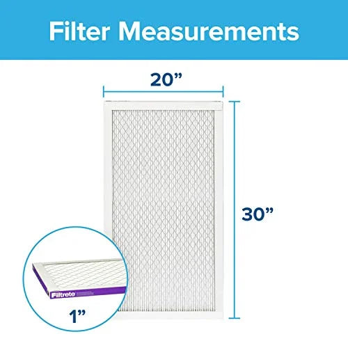 x Filter, Allergen, 6-Pack 19.81 (exact x Air Filtrete Healthy 29.81 dimensions AC 1500, MPR Living 20x30x1, 0.78) Furnace Ultra