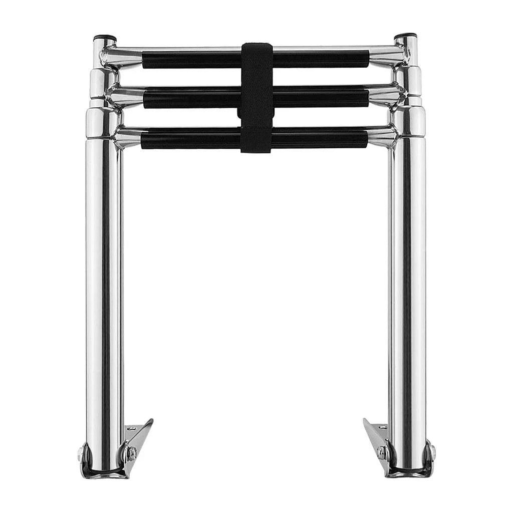 Steel Portable Pontoon Swim Telescoping Stainless Yacht/Swimming Boat Ladder Marine Pool -