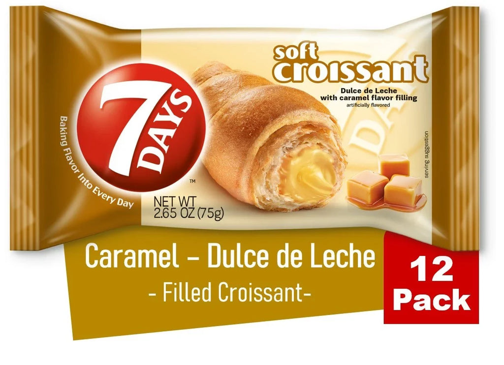 Soft 7Days Caramel Croissant, of 12) (Pack