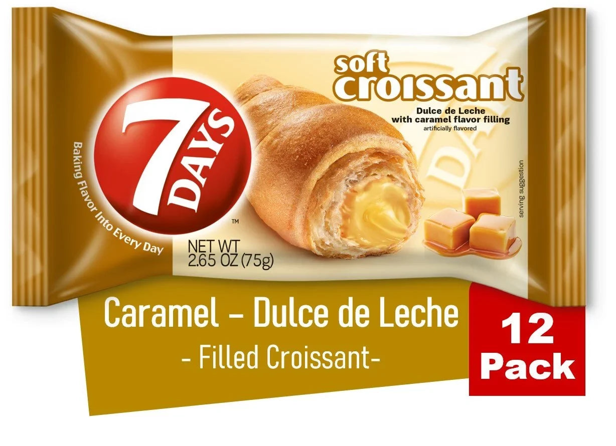 Soft 7Days Caramel Croissant, of 12) (Pack