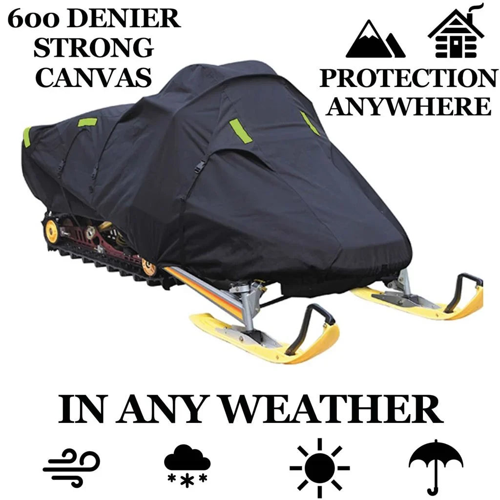 2004-2004 600 Machine 1 snowmobile GSX Denier UP Ski 600 for Snow LIMITED Cover Doo Sled Snow Gear Trailerable Compatible Bombardier model SDI,