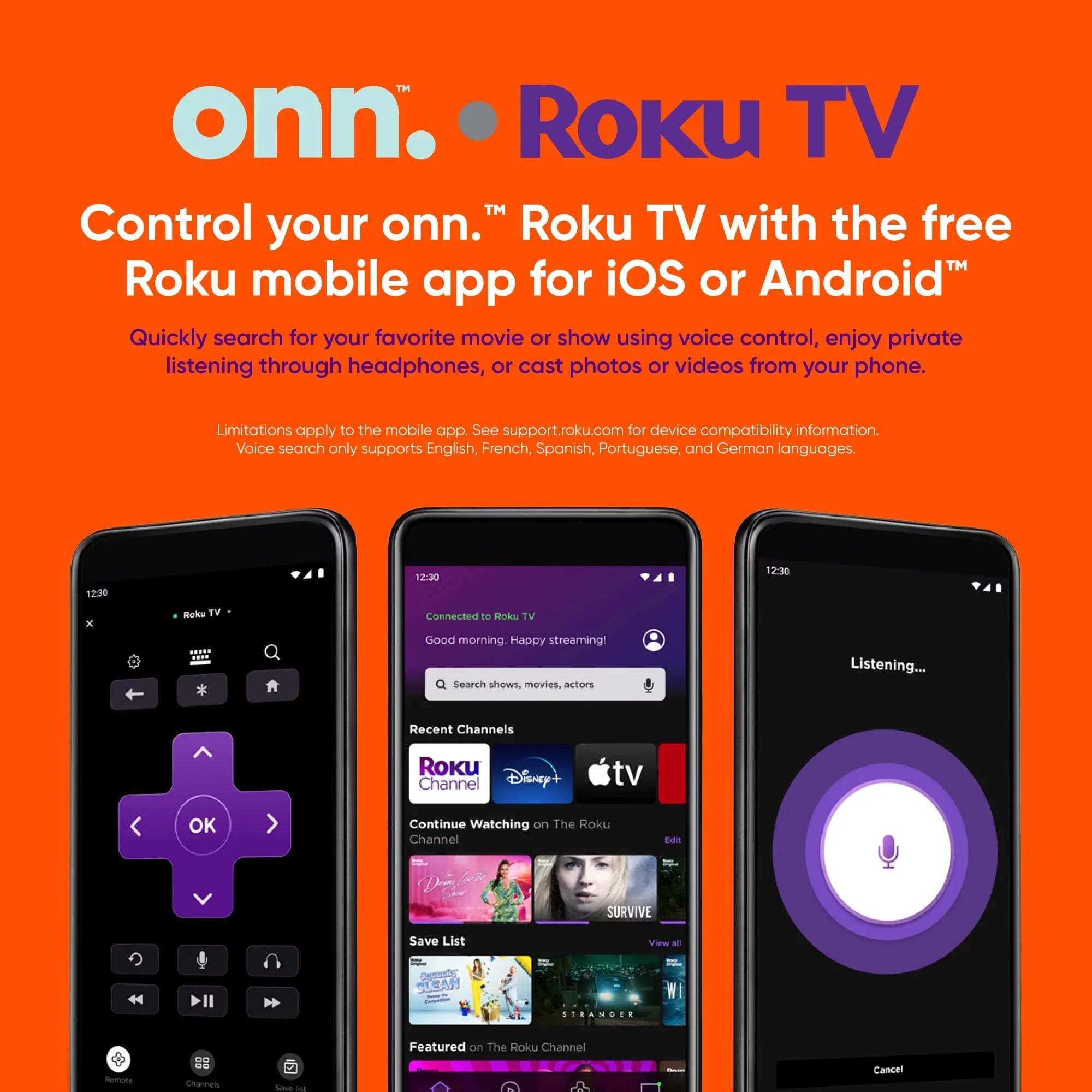 Rate, QLED Refresh (100071705) Dolby Dimming, HDR Smart with Effective and 120hz Local Roku Atmos, onn. (2160p) 4K UHD TV 65¡± Dolby Vision,