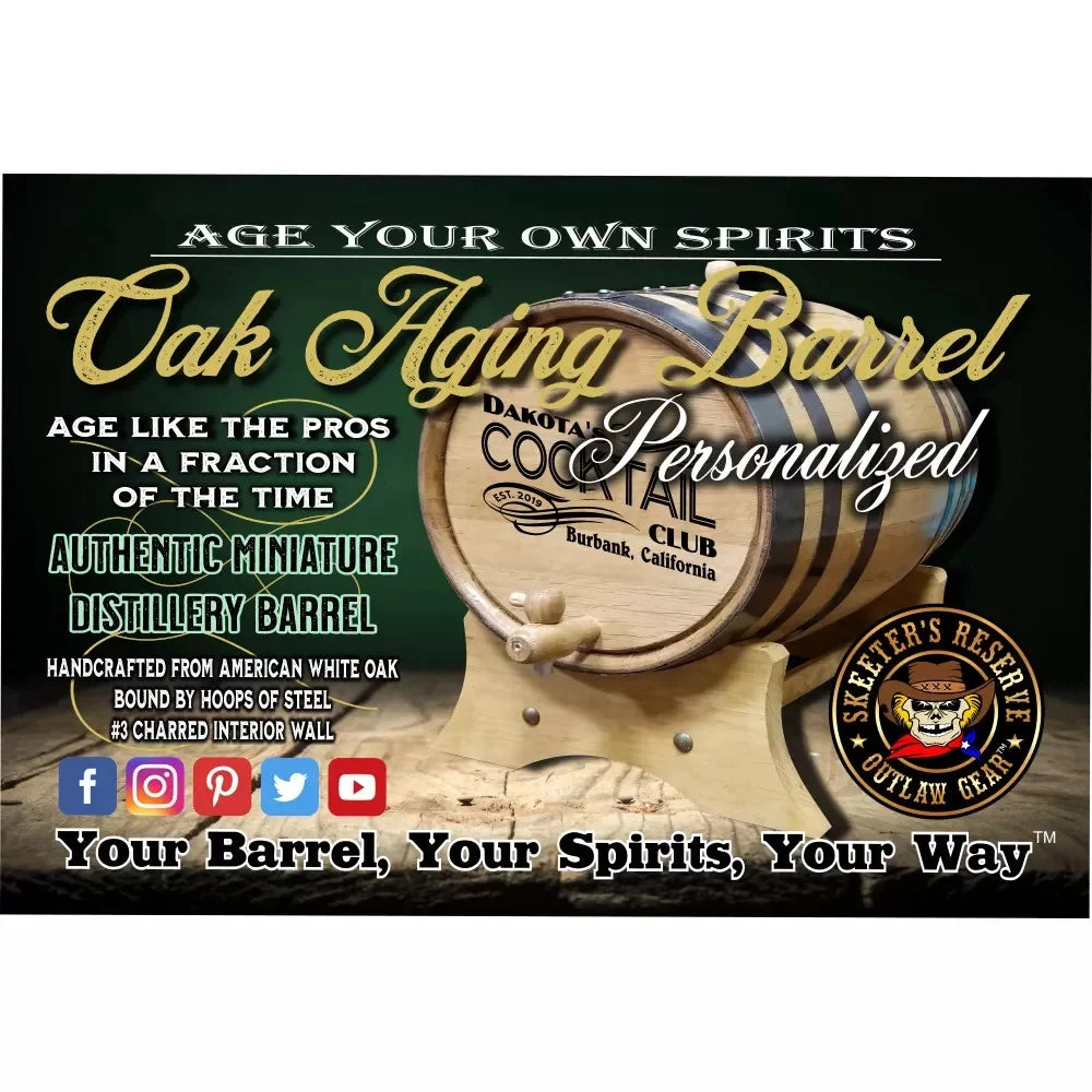 '- Brandy Oak American Aged (106) Brandy Personalized Barrel Barrel Aging