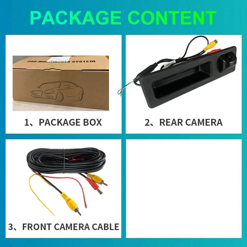 View F11 Rear Backup CCD X5 Vision Camera X1 AHD F10 BMW F07 Series For X3 Night F34 F31 Car 1080P Parking F30 Reverse 3