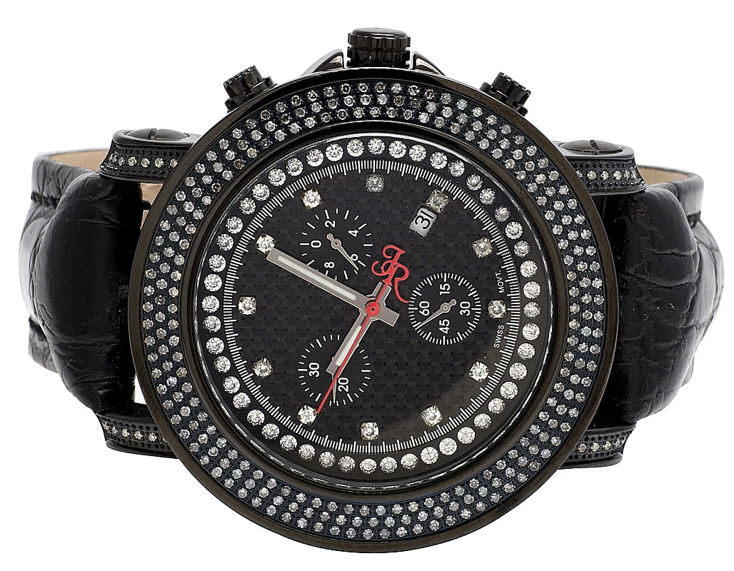 2.5 Joe PVD Ct Rodeo Junior Joe Watch Diamond Black Mens JJU3 50MM Rodeo