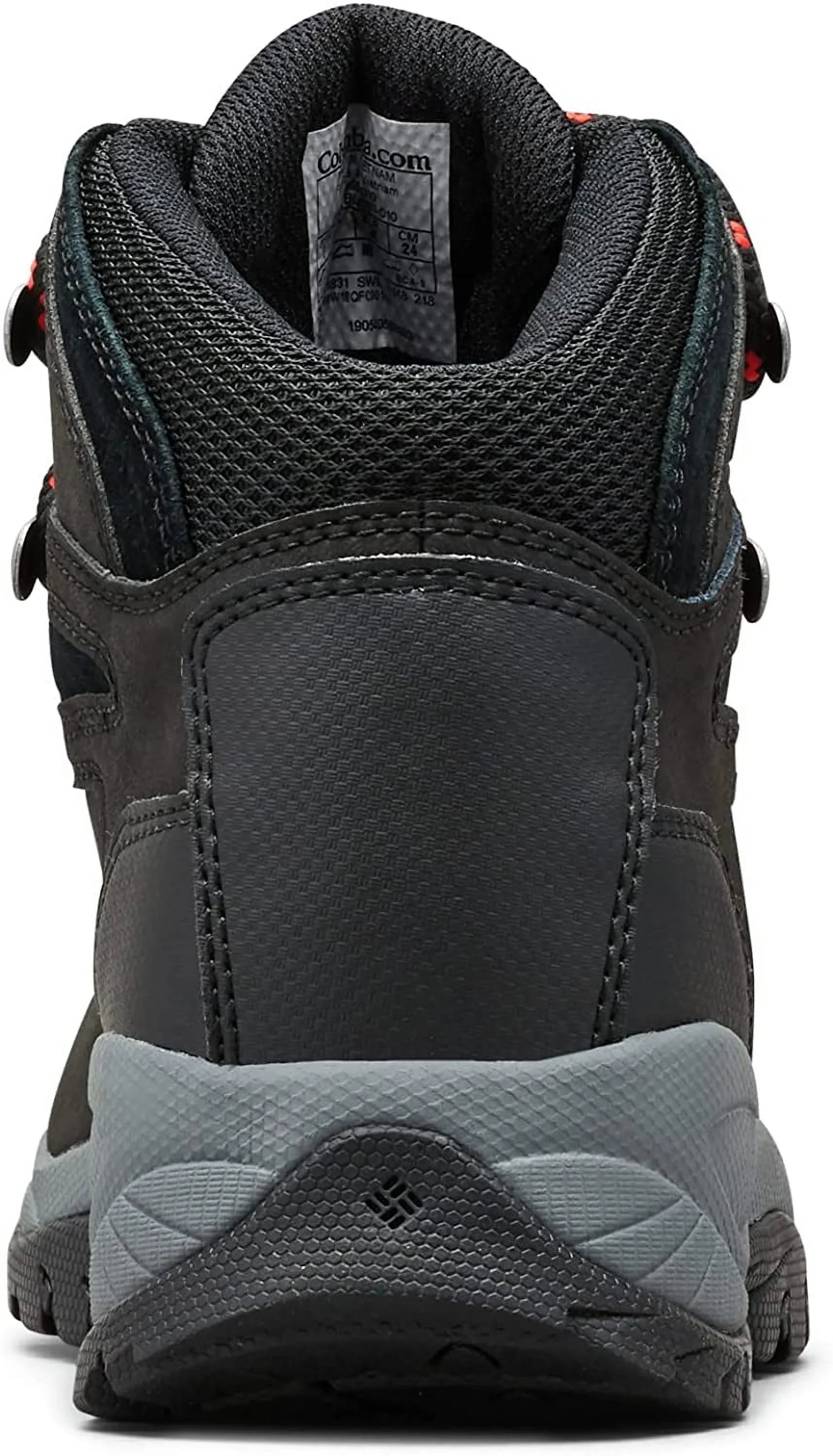 Boot Womens Wide Ridge 10 Columbia Black/Poppy Newton Red Plus