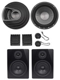 Component 750w Audio Monitor 6.5¡± MM6502 Powered Speakers+Free Polk Car Speakers