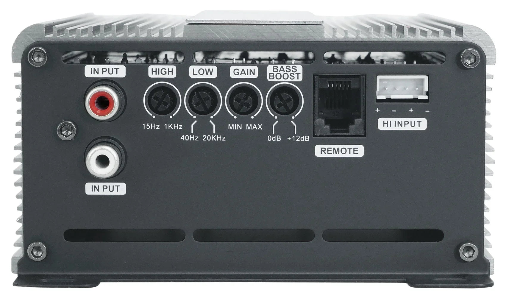 500 Kit 1 500w MXD Digital Amplifier+Bass Marts RMS Car Mono Remote+Amp OHM