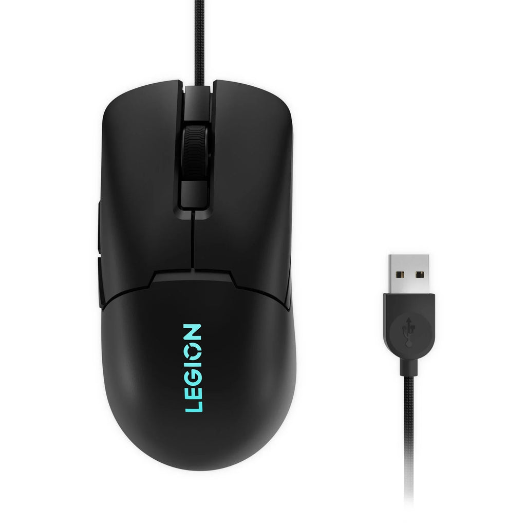 '- RGB - - wired - Legion CRU Lenovo - buttons - retail shadow M300s - 6 left-handed - Mouse right black 2.0 optical and - USB
