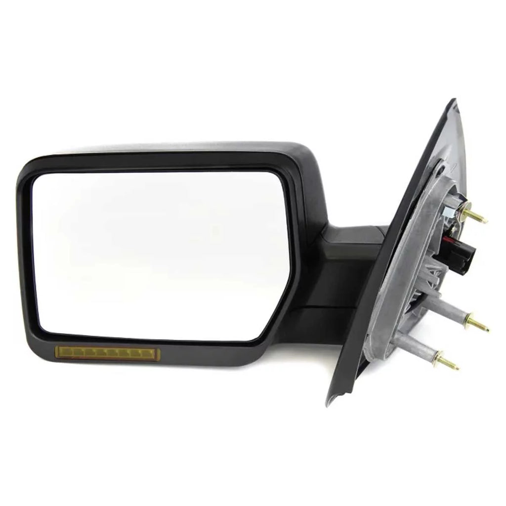 Folding Ford Black Power AutoShack RWD Driver Replacement 5.4L 4.2L KAPFO1320242 V8 2005 for Textured V6 4.6L Heated Mirror 2004 F-150 2006 4WD