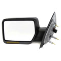 Folding Ford Black Power AutoShack RWD Driver Replacement 5.4L 4.2L KAPFO1320242 V8 2005 for Textured V6 4.6L Heated Mirror 2004 F-150 2006 4WD