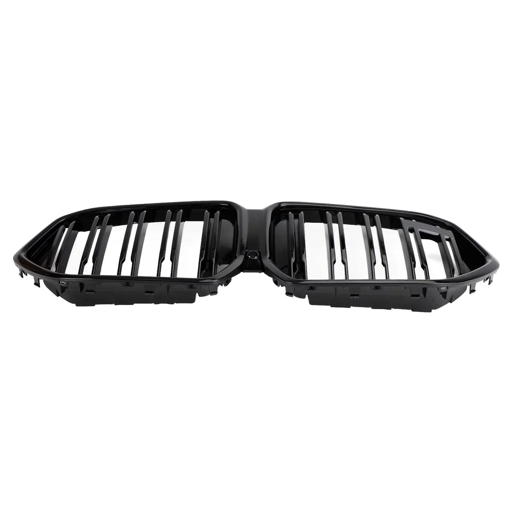 2020-2022 Black W/Camera Hole Front for BMW Grille M50i X6 Fit Grill G06 Bumper