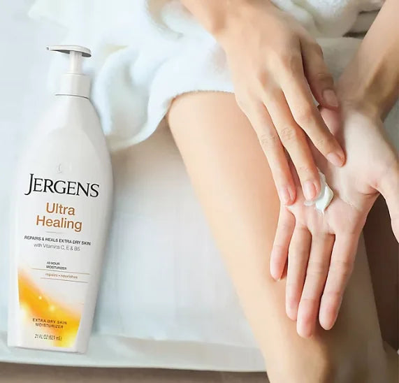 fl. Healing Ultra + Skin Extra (21 oz.) Jergens oz., pk. 2 Dry 3 Moisturizer