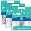 Nordic Pure Filters 3 MERV 14 Pleated Air Pack 16x30x2