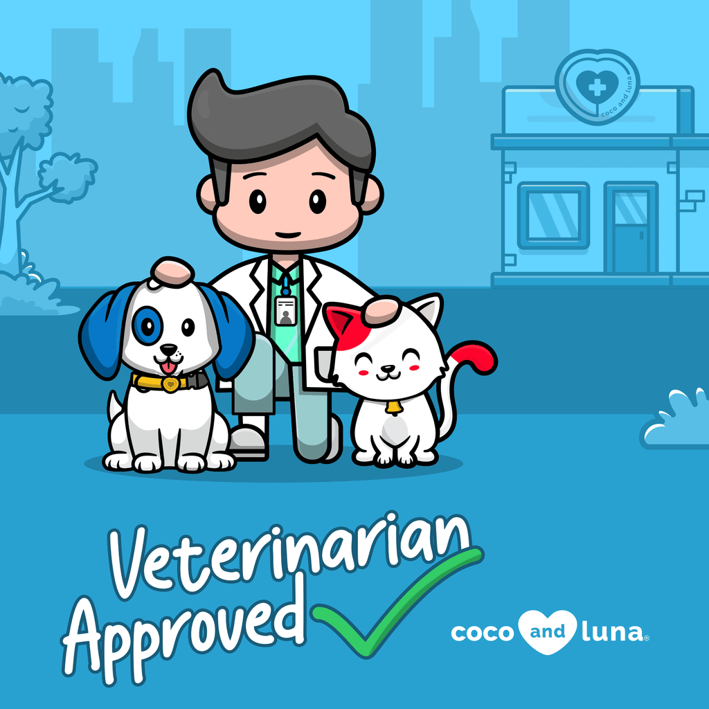 4oz Coco for Cats in (120g) Multivitamin - Powder and Luna 10 Dogs and 1