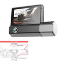 Front DVR Dash And Video Recorder Lens Camera Cam Car And Dual Rear Inside