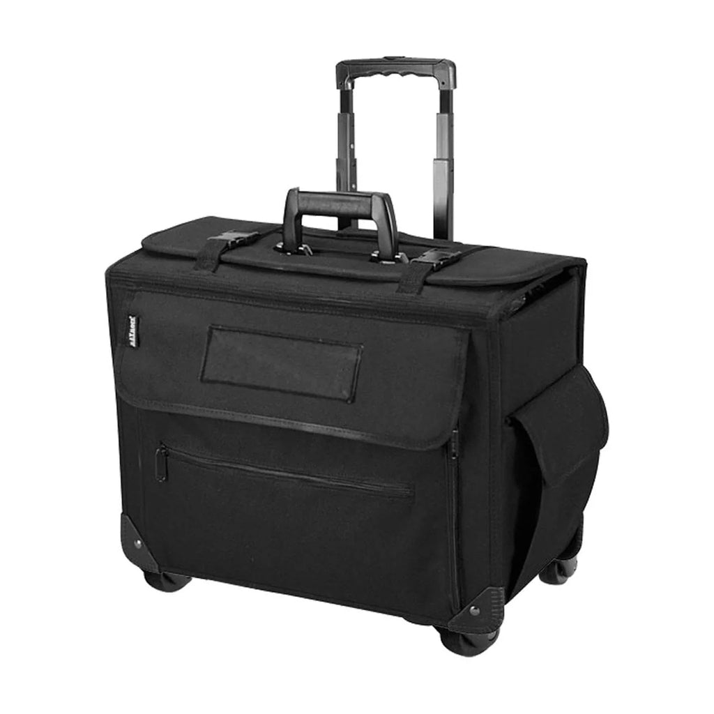 4 COMPU/TABLET SALES SPINNER SAMPLE CASE WHEELED