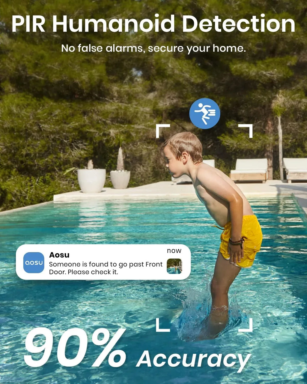 2K Night Alexa with Security Siren Detection with 2-Way Talk,Wifi Work Motion Outdoor Camera Cameras AI Alarm, Color Spotlight Vision, with & Solar Wireless Outdoor