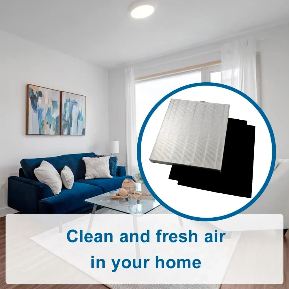 Activated + AP1512HH 2 Airmega HQRP 3304899, Replacement 4 Carbon Mighty, Purifier, Compatible True Airmega AP-1512HH AP-1518R with 200M Filter HEPA Part Air Pre-Filters Coway Filter
