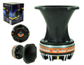 with Titanium PRO-D1 Compression Driver Super High Aluminum MR Bullet Horn DJ Tweeter