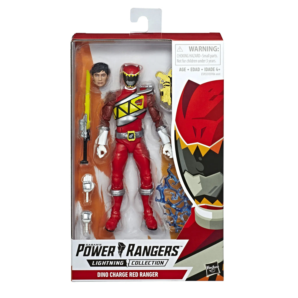 Collection Toy Red Lightning Boys Girls Figure (6¡±) Charge Power Rangers: Dino for and Ranger Action