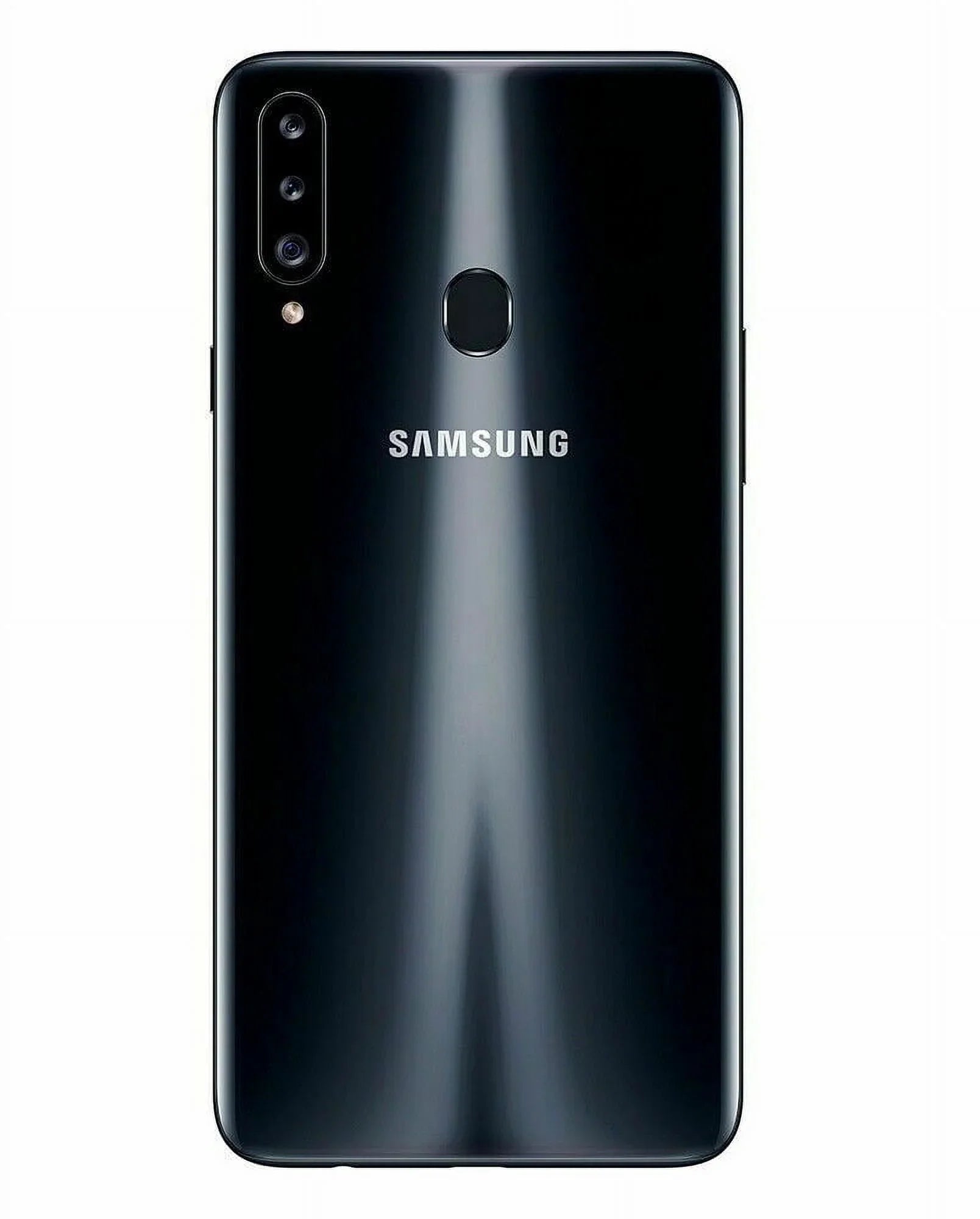 '- (Refurbished) Black T-Mobile- SM-A205U 32GB Galaxy Samsung A20 Restored