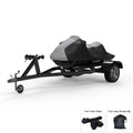 Ski - 130 Cover Rain, All Weatherproof - UV Black Sun, Weather Includes 2014-2016 155 GTI Trailerable For Color More! - And Straps Jet Bag DOO Rays, And SEA - Trailer from SE / GRAY Storage Protects