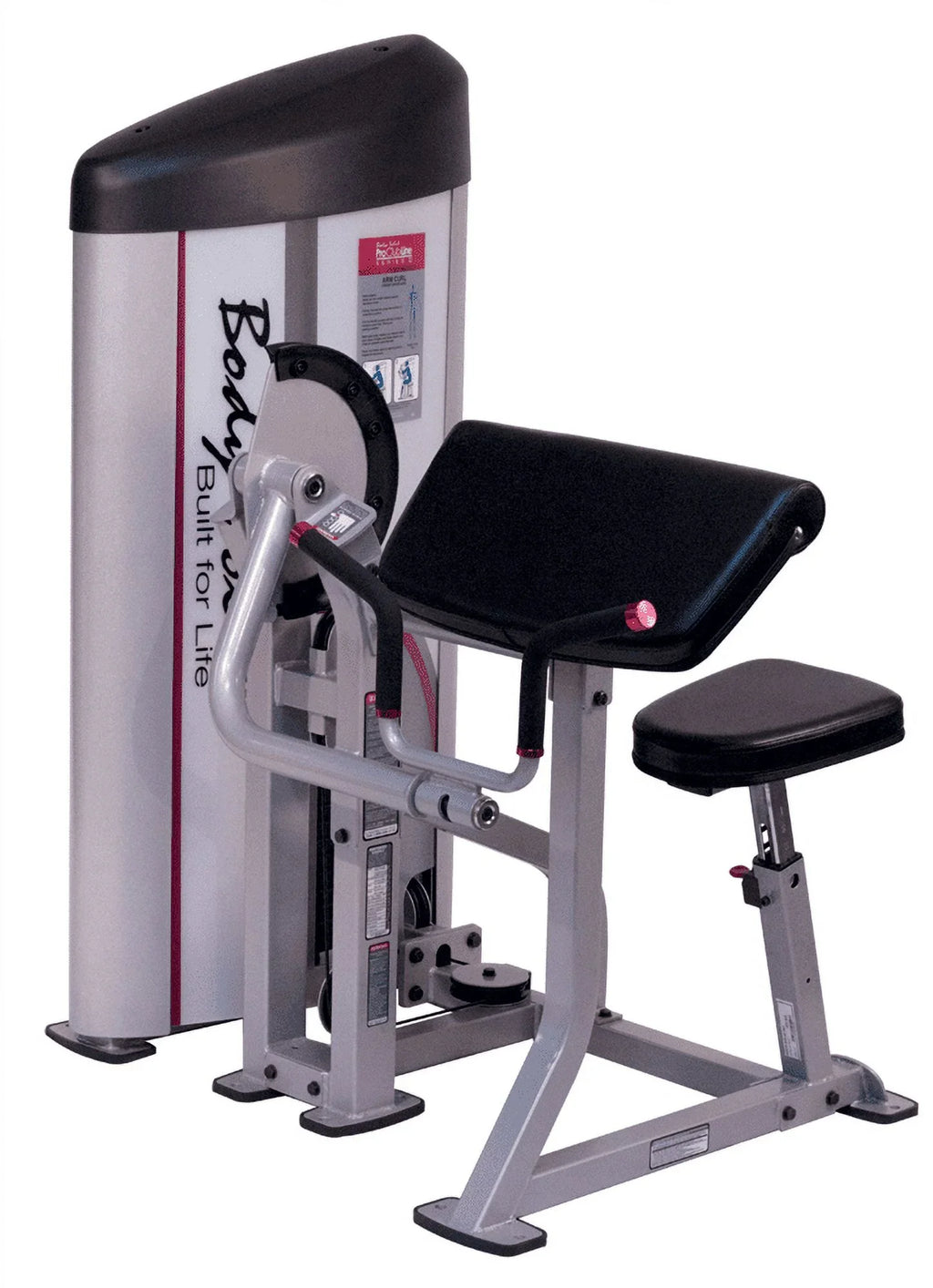 Weight 235 Arm lbs. Curl Stack with Machine
