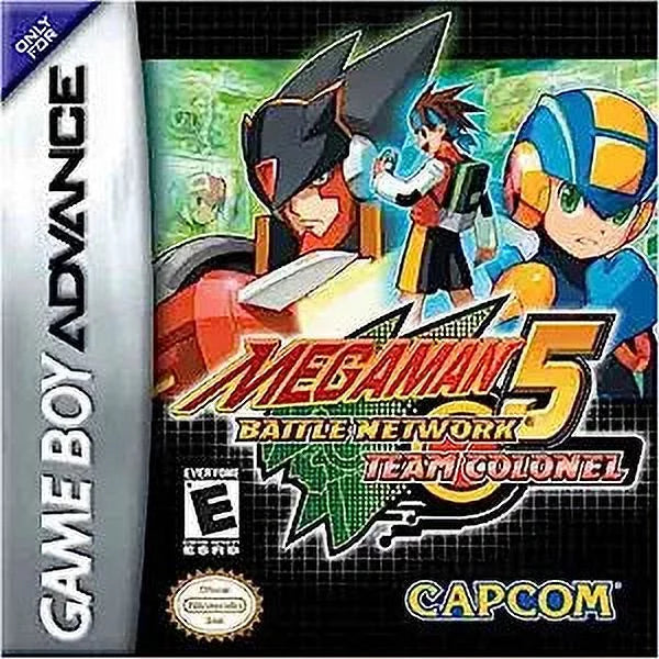Nintendo Advance Team Mega - Boy 5: Man Network Colonel Game Battle