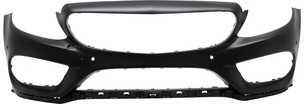 MB1000491C Primed Front For 2017-2018 AMG CAPA C43 Bumper Cover