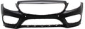 MB1000491C Primed Front For 2017-2018 AMG CAPA C43 Bumper Cover