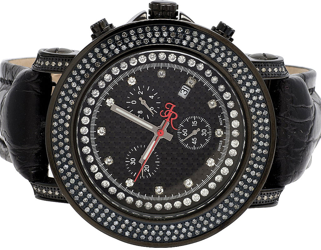 2.5 Joe PVD Ct Rodeo Junior Joe Watch Diamond Black Mens JJU3 50MM Rodeo