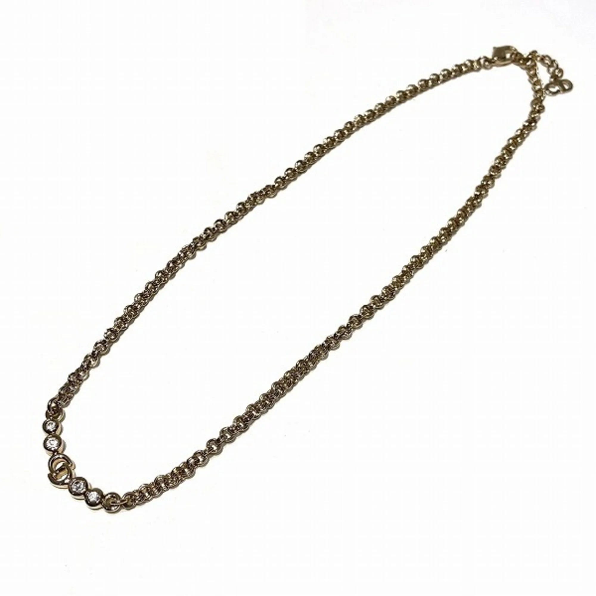Christian original (Good) necklace Dior Pre-Owned accessory JAL women exclusive for Dior design