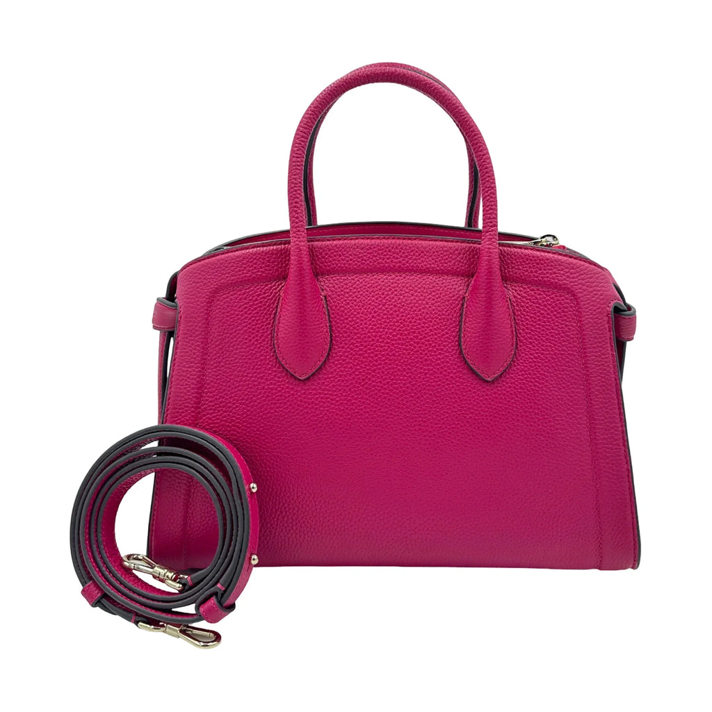 Medium Multi Top Renaissance Satchel Rose Colorblocked Kate Knott Zip Spade -