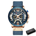 Brand 2021 Relogio Date Men's Men Watch Clock Masculino Military Male Luxury Quartz Sports Army Analog CURREN Leather Watches