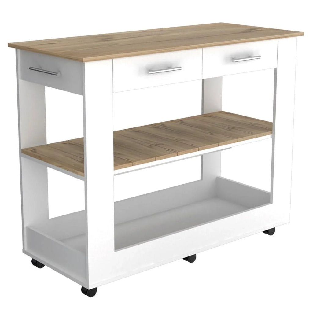 with Utility Kitchen Home 2-Piece Wood Sink Set Island and Square