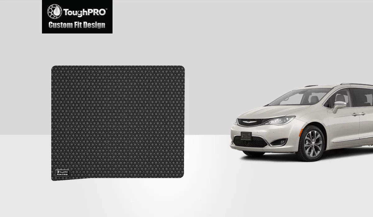 USA) 2008 Compatible - Rubber - - (Made Black with in - Cargo Duty Weather CHRYSLER ToughPRO All Pacifica Heavy Mat